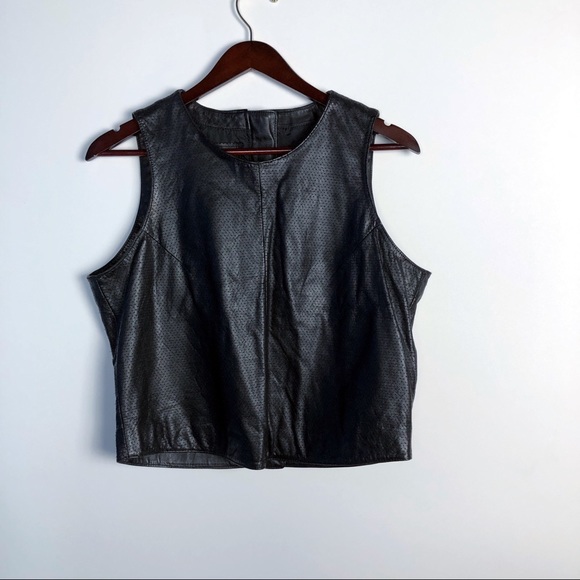 Harley-Davidson Jackets & Blazers - HARLEY DAVIDSON FRONT ZIPPER LEATHER VEST